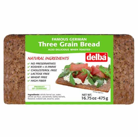Delba Three Grain Bread